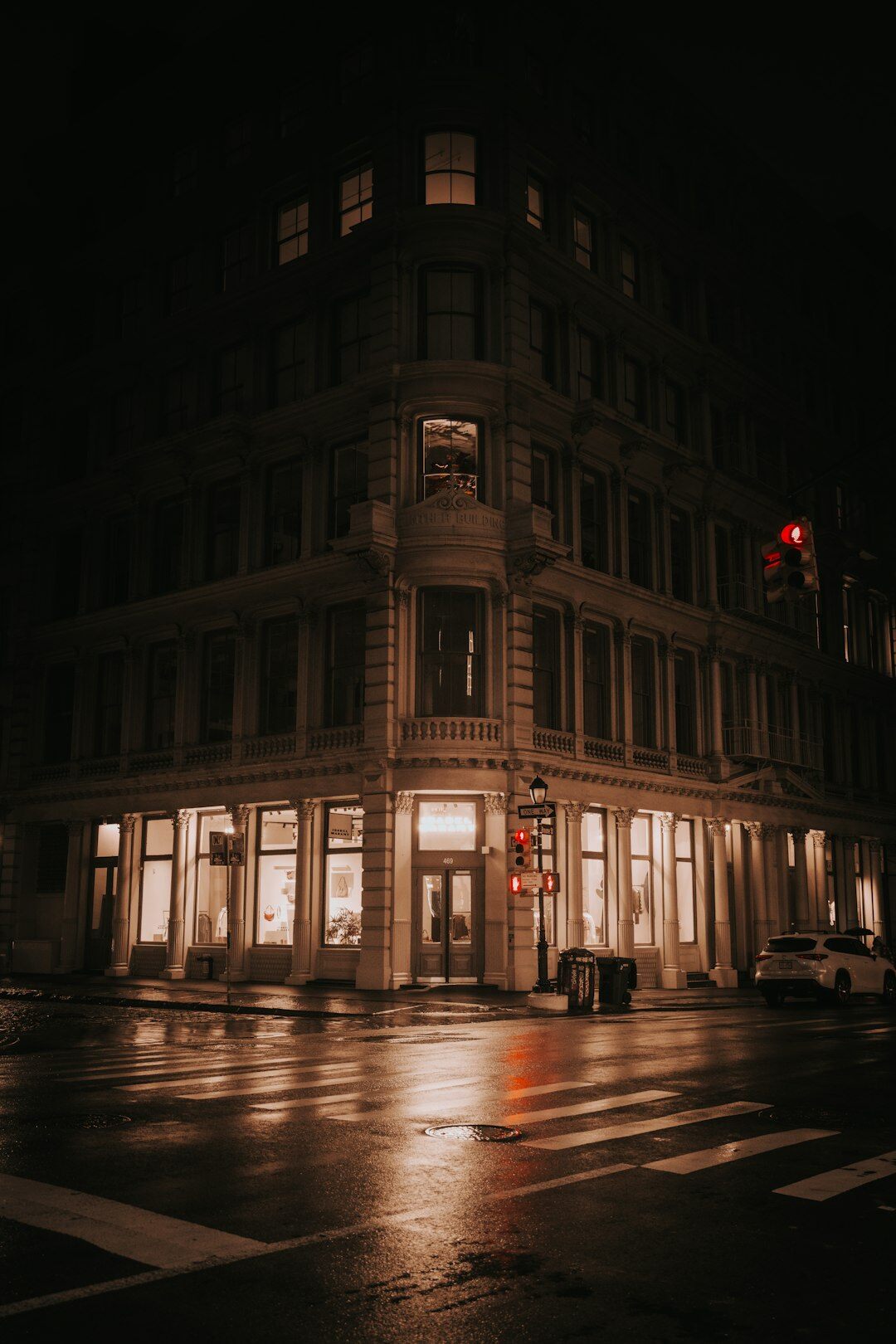 urban street corner photography