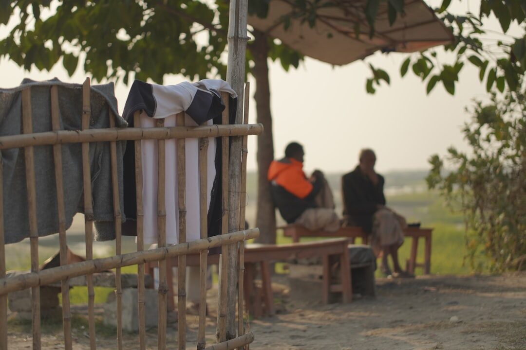 group of women in rural setting