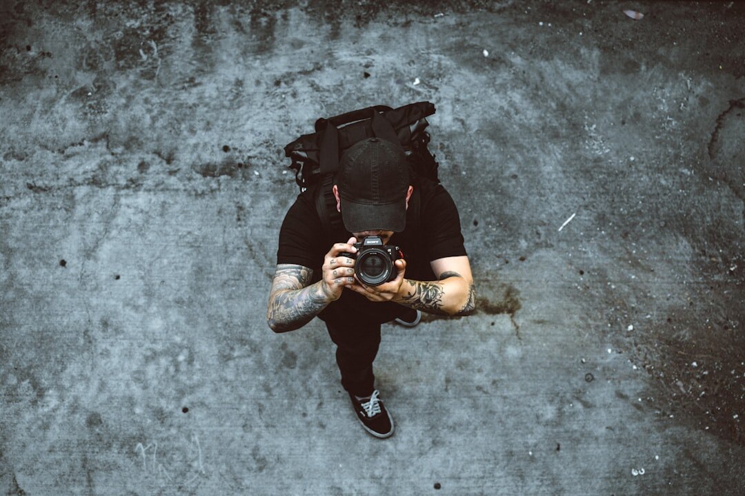 photographer at work